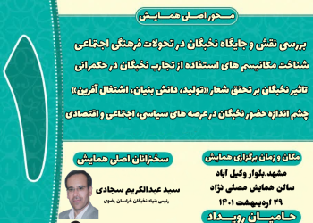 همایش گفتمان نخبگان گام دوم انقلاب – اردیبهشت ۱۴۰۱