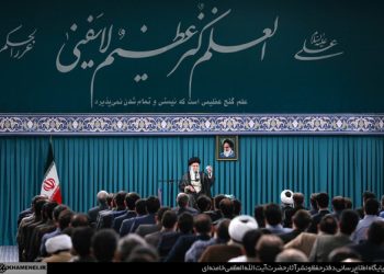 دیدار نخبگان و استعدادهای برتر تحصیلی با رهبر انقلاب